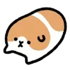 😐 Эмодзи «Cute cavy - морская свинка» для Telegram