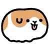😛 Эмодзи «Cute cavy - морская свинка» для Telegram
