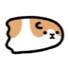 👻 Эмодзи «Cute cavy - морская свинка» для Telegram