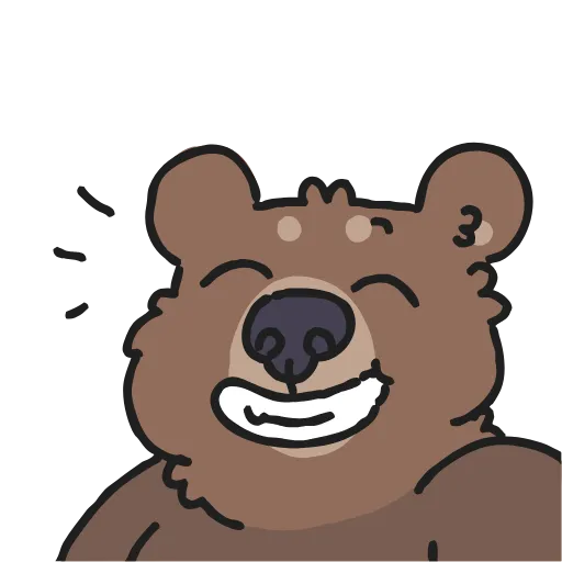 😃 Стикер «Animated Bears» для Telegram