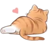 😍 Эмодзи «Cute Cat» для Telegram