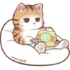 😌 Эмодзи «Cute Cat» для Telegram