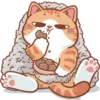 🤨 Эмодзи «Cute Cat» для Telegram