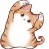 😌 Эмодзи «Cute Cat» для Telegram