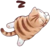 💤 Эмодзи «Cute Cat» для Telegram