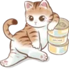 😌 Эмодзи «Cute Cat» для Telegram