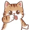😝 Эмодзи «Cute Cat» для Telegram