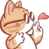 😍 Эмодзи «Cute Cat» для Telegram