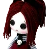 🫥 Эмодзи «Creepy dolls» для Telegram