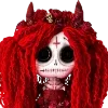 Стикерпак Creepy dolls для Telegram