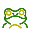 🐸 Эмодзи «Outline» для Telegram