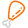 🍖 Эмодзи «Outline» для Telegram