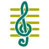 🎶 Эмодзи «Outline» для Telegram