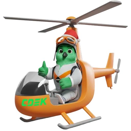 🤪 Стикер «CDEK NY 26» для Telegram