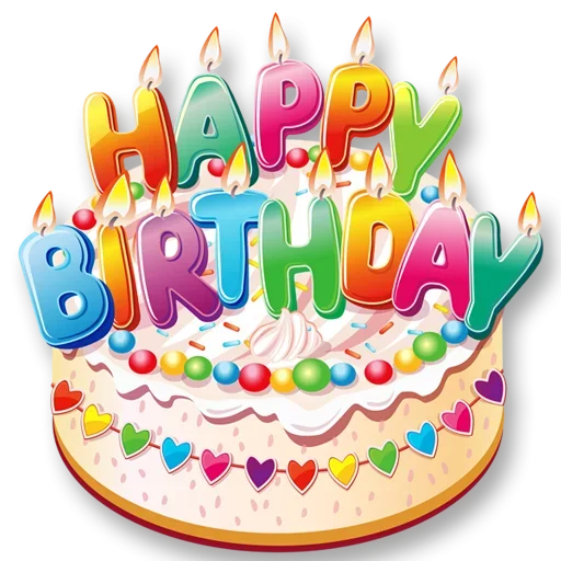 Стикерпак Happy birthday! для Telegram — скачать