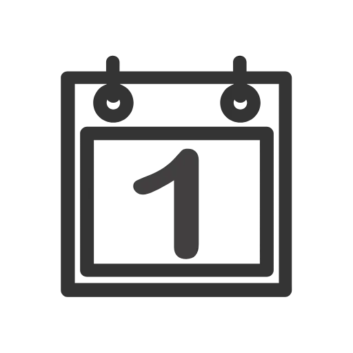 Эмодзи Calendar для Telegram — скачать