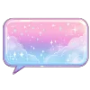 👁‍🗨 Эмодзи «🩷 Набор эмоджи с небесным миксом» для Telegram