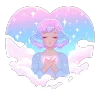 🦄 Эмодзи «🩷 Набор эмоджи с небесным миксом» для Telegram