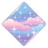👁‍🗨 Эмодзи «🩷 Набор эмоджи с небесным миксом» для Telegram