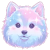 🐶 Эмодзи «🩷 Набор эмоджи с небесным миксом» для Telegram