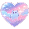 🩷 Эмодзи «🩷 Набор эмоджи с небесным миксом» для Telegram