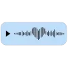 💙 Эмодзи «Голубые эмодзи, буквы» для Telegram
