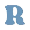 💙 Эмодзи «Голубые эмодзи, буквы» для Telegram