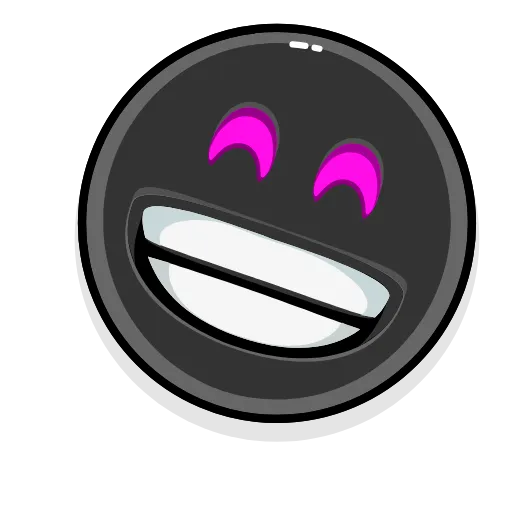 😁 Эмодзи «Black» для Telegram