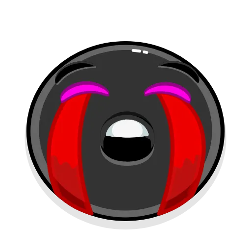 😭 Эмодзи «Black» для Telegram