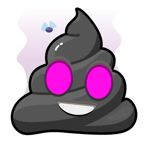 💩 Эмодзи «Black» для Telegram