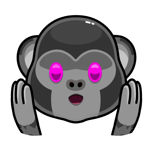 🙊 Эмодзи «Black» для Telegram