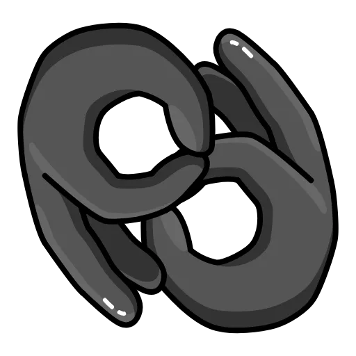 👌 Эмодзи «Black» для Telegram