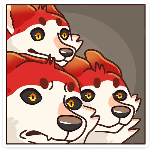 🐕 Стикер «Цербер» для Telegram