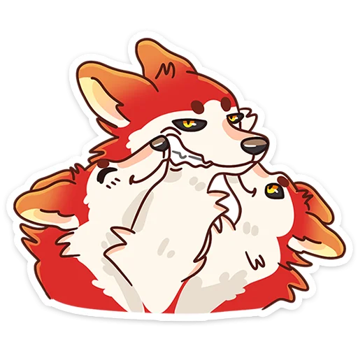 🐕 Стикер «Цербер» для Telegram