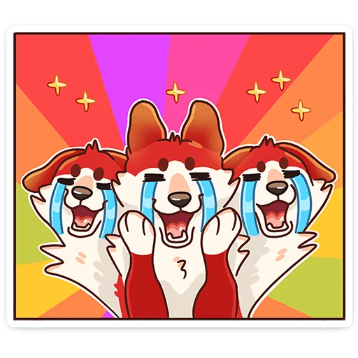 😭 Стикер «Цербер» для Telegram