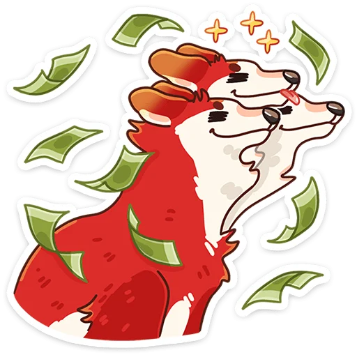 💵 Стикер «Цербер» для Telegram