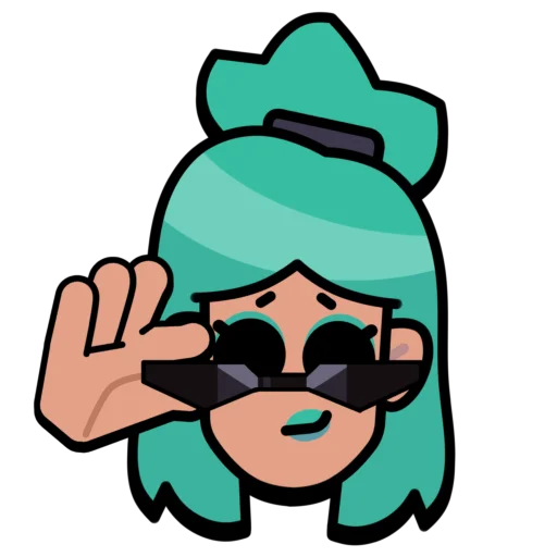 😎 Стикер «Церебела Skullgirls» для Telegram