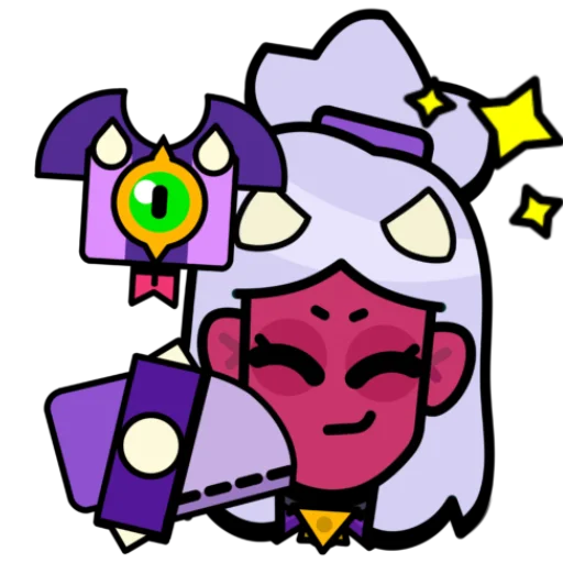 😈 Стикер «Церебела Skullgirls» для Telegram