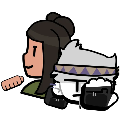 👫 Стикер «Церебела Skullgirls» для Telegram