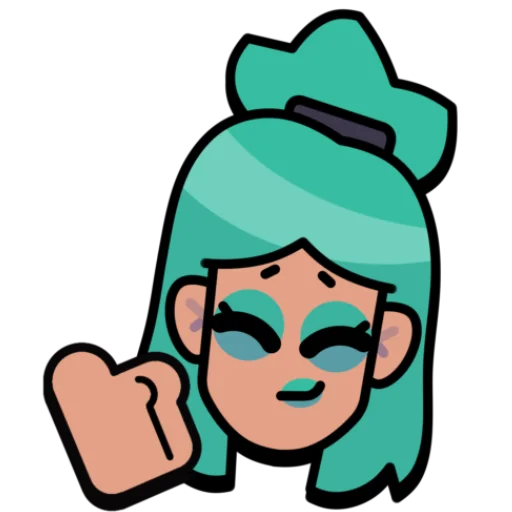👍 Стикер «Церебела Skullgirls» для Telegram