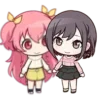 🩷 Эмодзи «Chibi Pairings» для Telegram