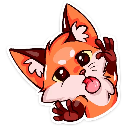 😜 Стикер «чипыха шалит мур» для Telegram