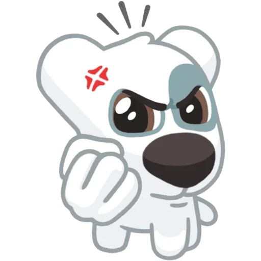 😡 Стикер «чипыха шалит мур» для Telegram
