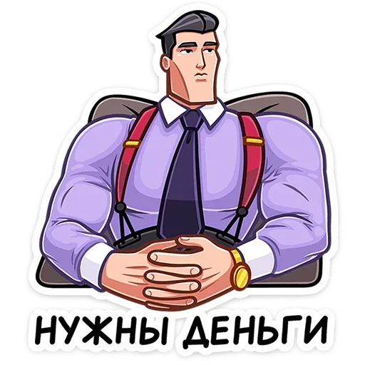 💰 Стикер «Чад» для Telegram