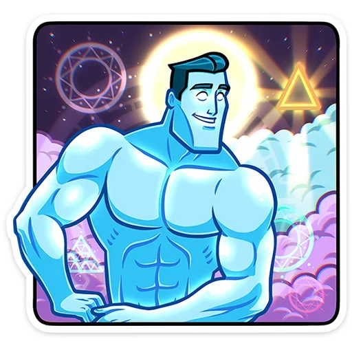 🧟 Стикер «Чад» для Telegram