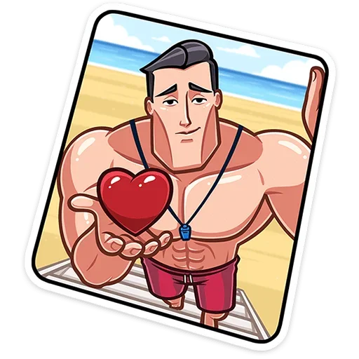 ❤ Стикер «Чад» для Telegram