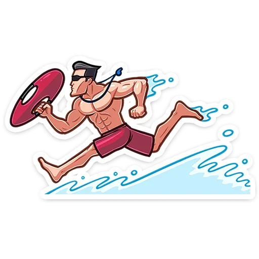 🏃‍♂ Стикер «Чад» для Telegram