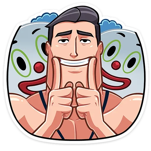 🤡 Стикер «Чад» для Telegram