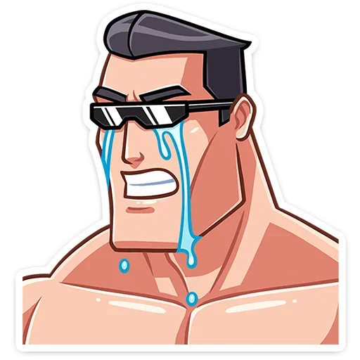😭 Стикер «Чад» для Telegram