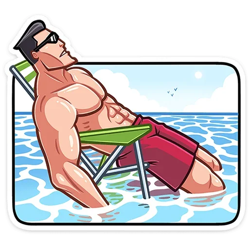 ☺ Стикер «Чад» для Telegram